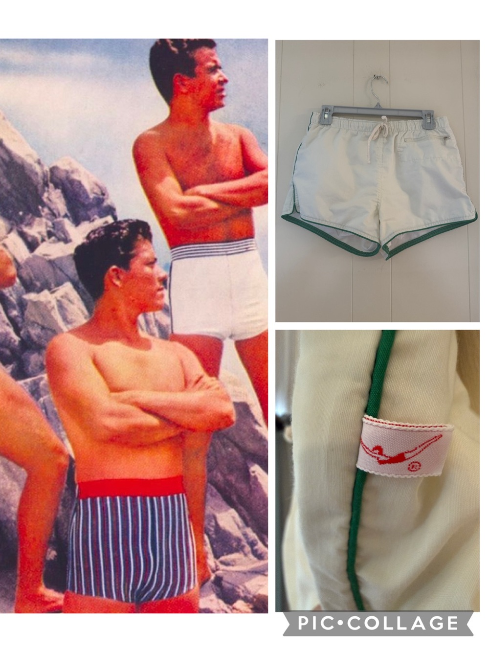 Vintage Jantzen 70s/80s Swim shorts